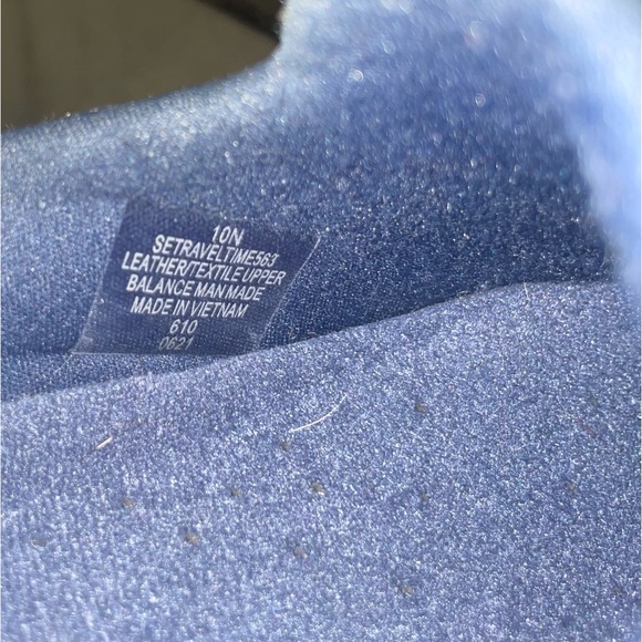 NWOT Easy Spirit Traveltime 563 Clogs Navy Plaid Sz 10 narrow - Picture 5 of 5